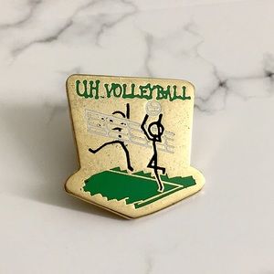 🖤UH (Univ. of HAWAI’I) volleyball Vtg pin